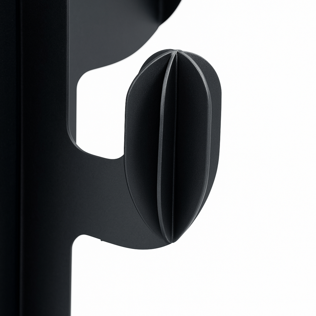 Cactus Design en Acier Thermolaqué Gris Foncé